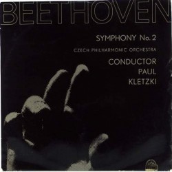 Пластинка Czech philharmonic orchestra. Conductor: Paul Kletzki Beethoven. Symphony No. 2